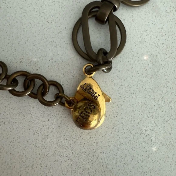 Lulu Frost Brass Chain Link Choker - Picture 4 of 4